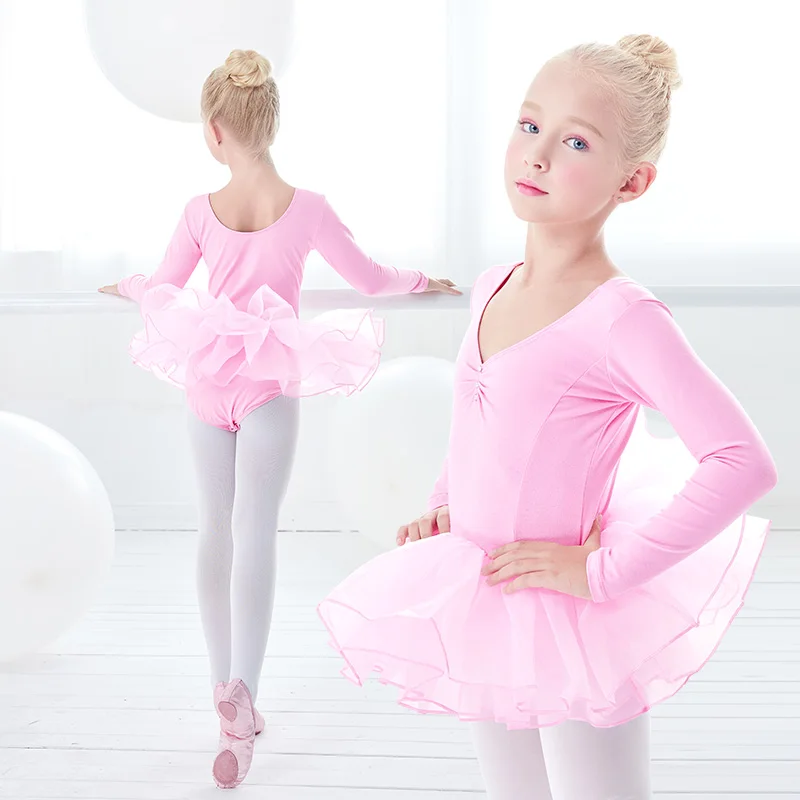 Женское балетное платье пачка Lyrical танцевальное трико из органзы 3 слойная