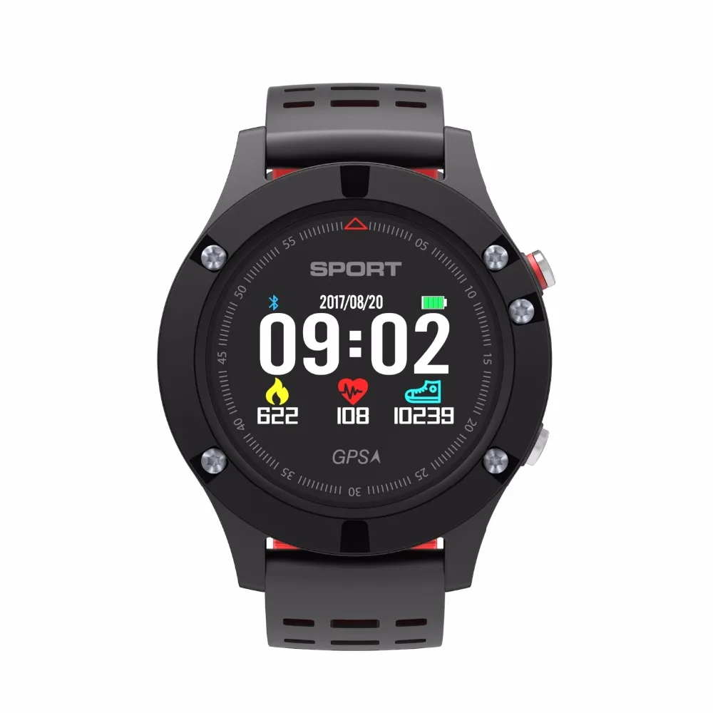 № 1 F5 GPS Смарт часы альтиметр барометр термометр Bluetooth Водонепроницаемый SmartWatch