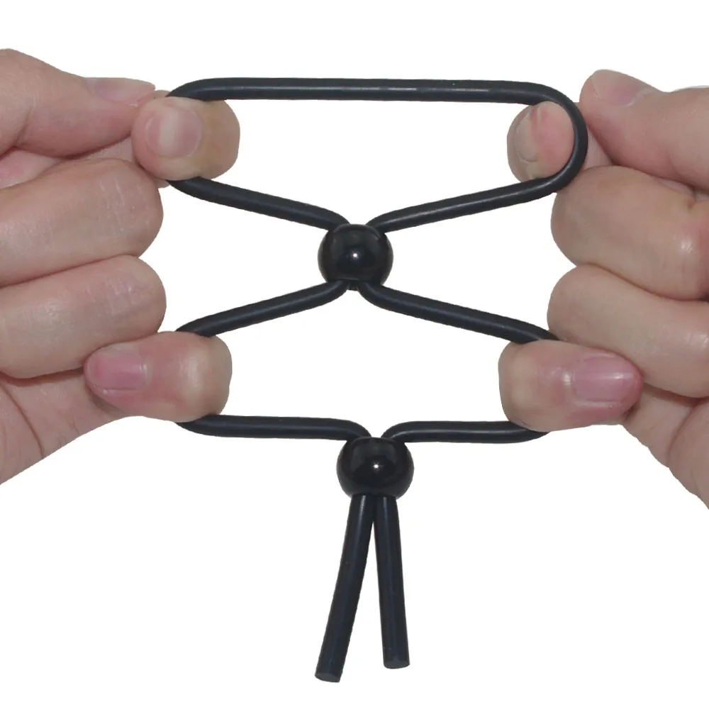 Регулируемое кольцо с блокировкой спермы силиконовый секс пенис удлинительные