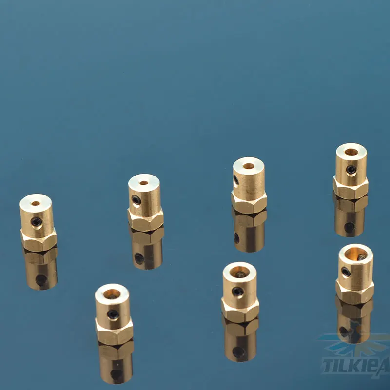 2 шт./лот медная Шестигранная Соединительная муфта длиной 18 мм радиоуправляемая