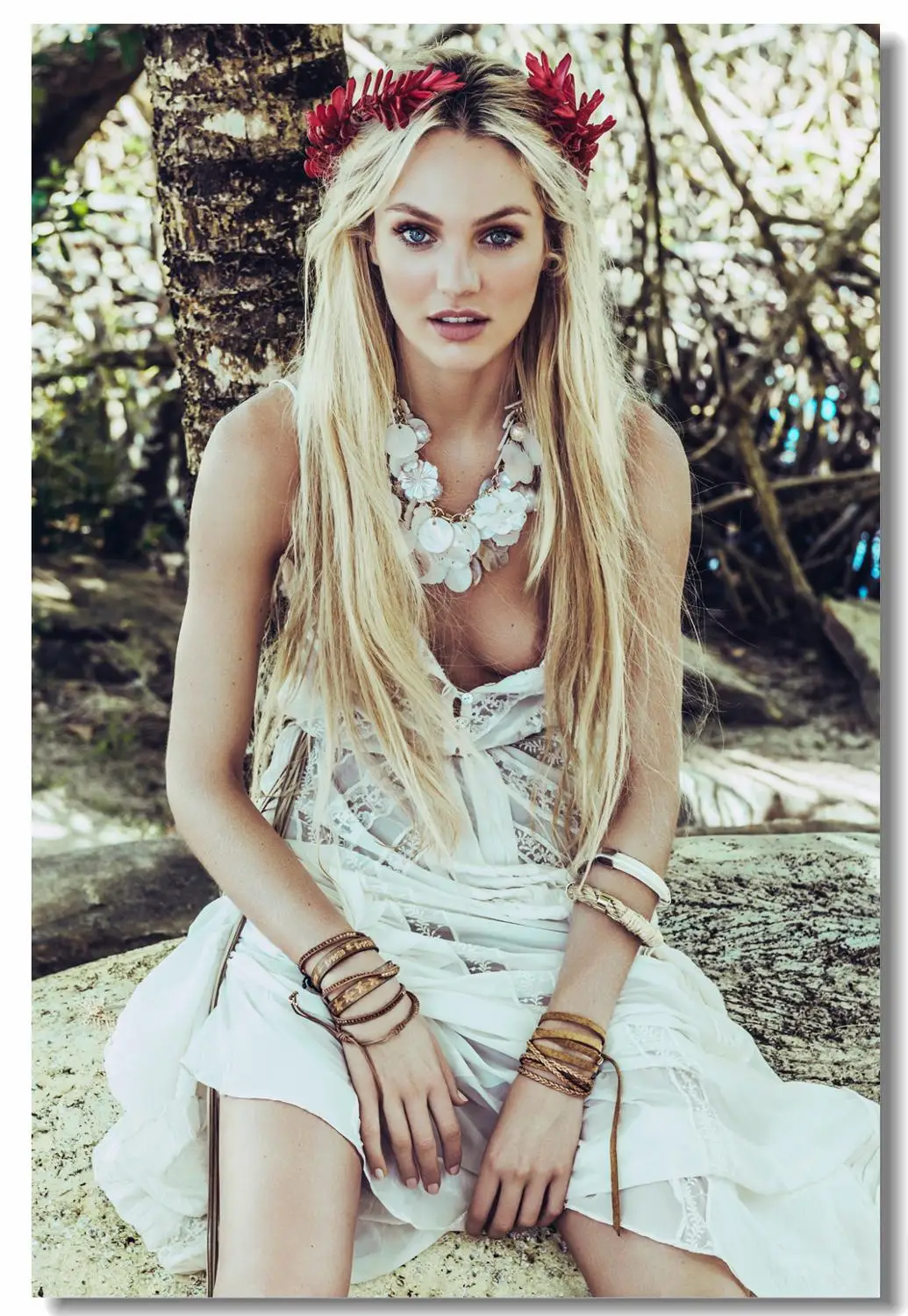 На заказ Печать холст домашний декор Candice плакат с изображением Кэндис свейнпол