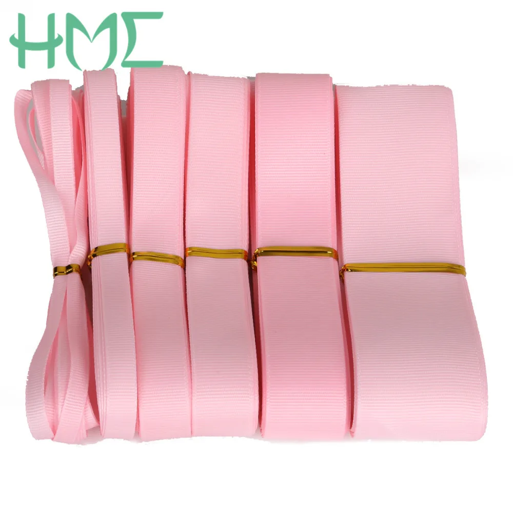 Атласные корсажные ленты розового цвета 5 ярдов/партия 7/10/15/20/25/38 мм смешанные