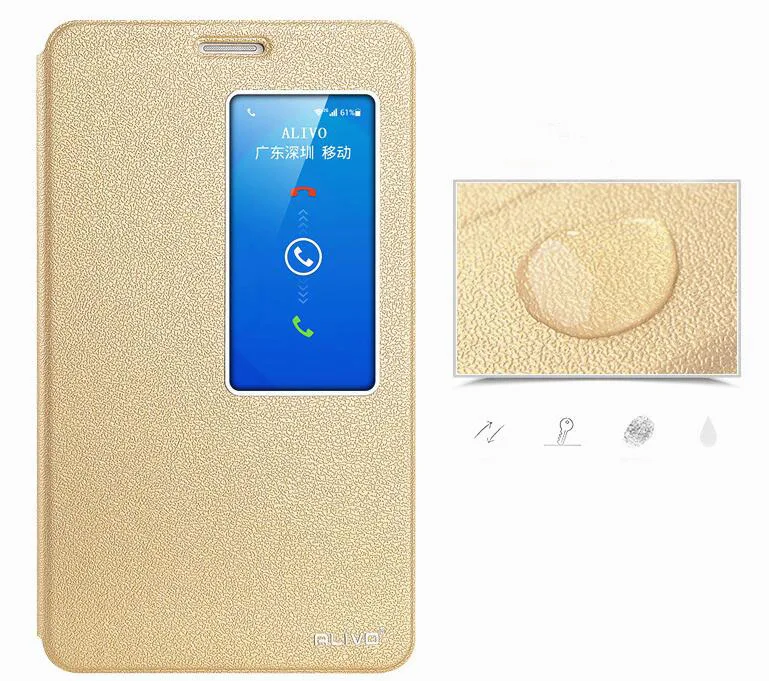 Чехол для huawei Honor X2, роскошный, винтажный, с одним окном, с откидной крышкой, с подставкой, кожаный чехол для huawei Honor X2 MediaPad X2, чехол для телефона