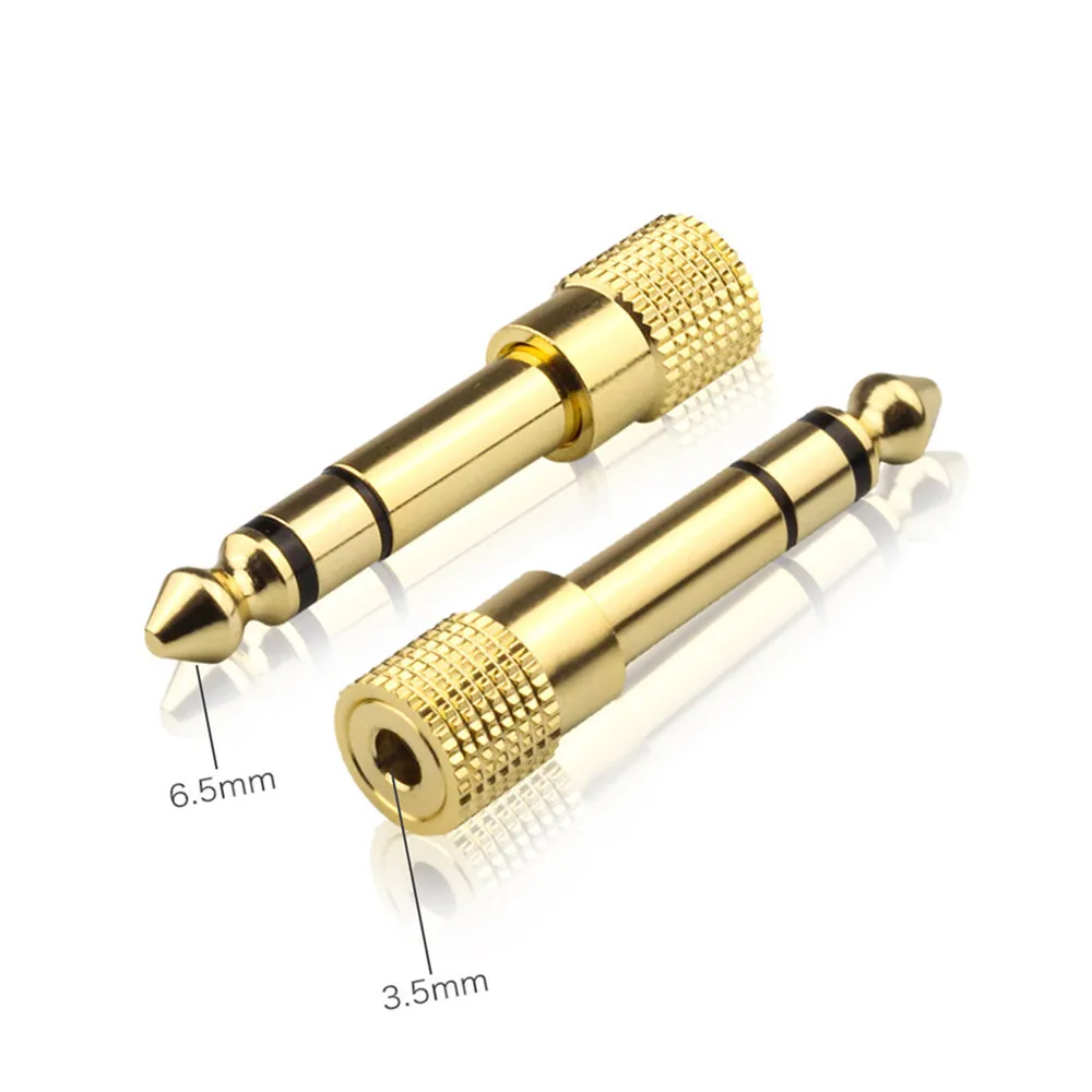 Audio Aux Cable 3.5mm to 6.5mm Jack 3.5 6.35 6.35mm Male Cord for Guitar Mixer Amplifier CD Player Speaker | Электроника