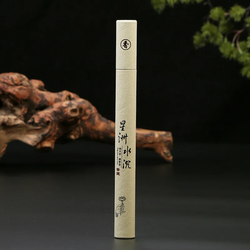 1 шт. палочки в коробке из натурального сандалового дерева буддийская ароматическая линия для благовоний