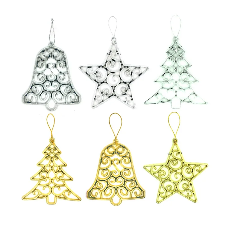 

Christmas tree decorations pendant different shape hanging gifts crafts ornament christmas tree decorations