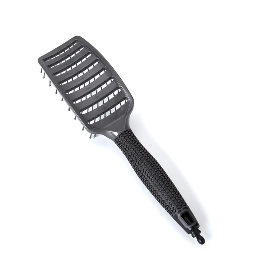 Профессиональная расческа для укладки волос Антистатическая в салоне изогнутая