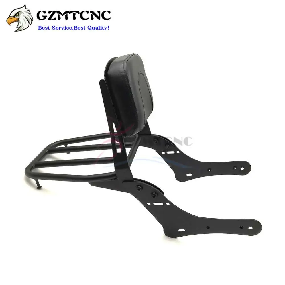Задняя багажная полка с поддержкой Sissy Bar Saddlebag Box Holder багажная полка кронштейн спинки для Kawasaki Vulcan S 650