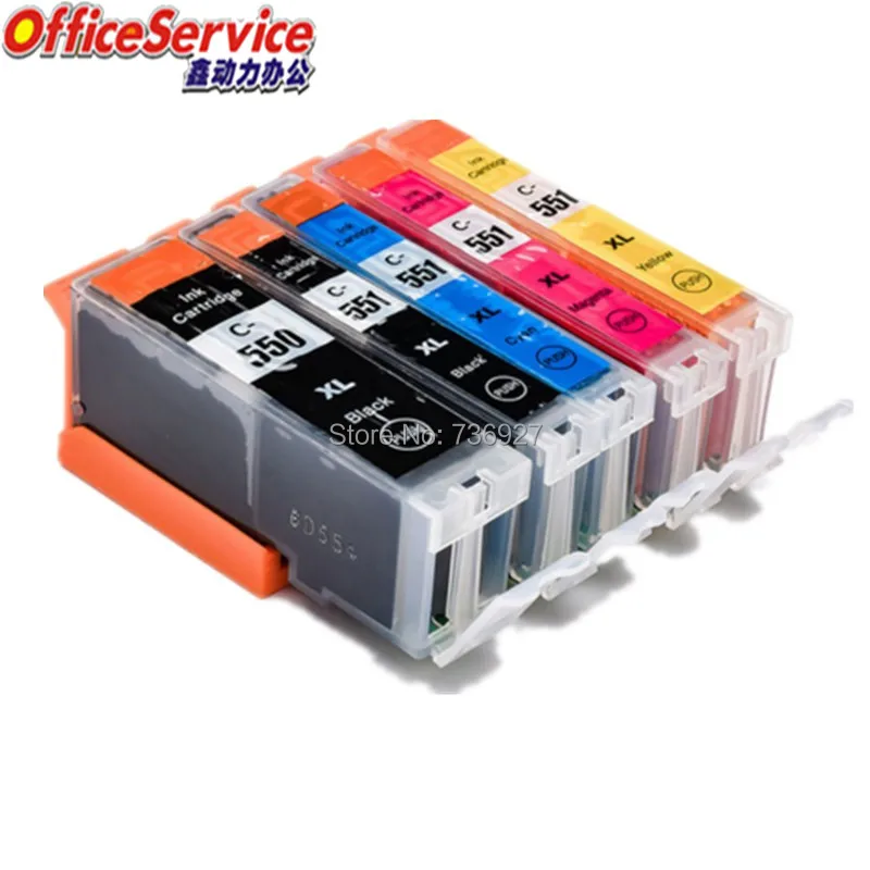 Чернильный картридж для принтеров Canon PIXMA MG6350 MG7150 IP8750 14X PGI-550 CLI-551 PGI550 CLI551 |