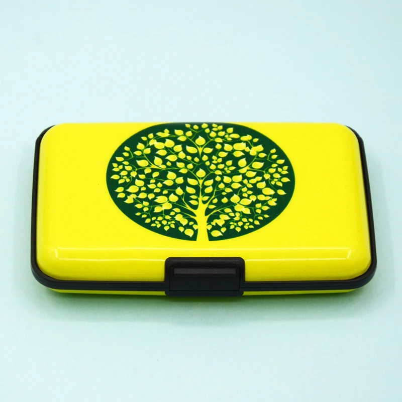 Кошелек мужской/женский металлический с RFID защитой и застежкой|Держатели для