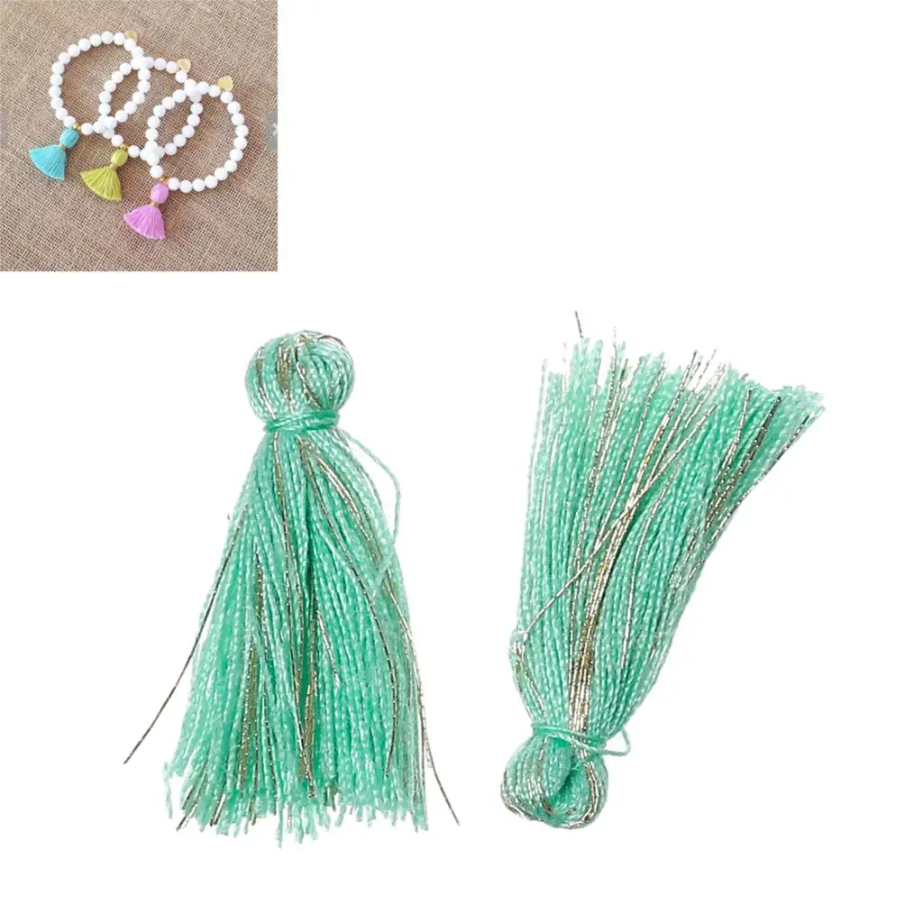 Терилен шелковистая кисточка для брелка сотовый телефон ремни текстильные кисти