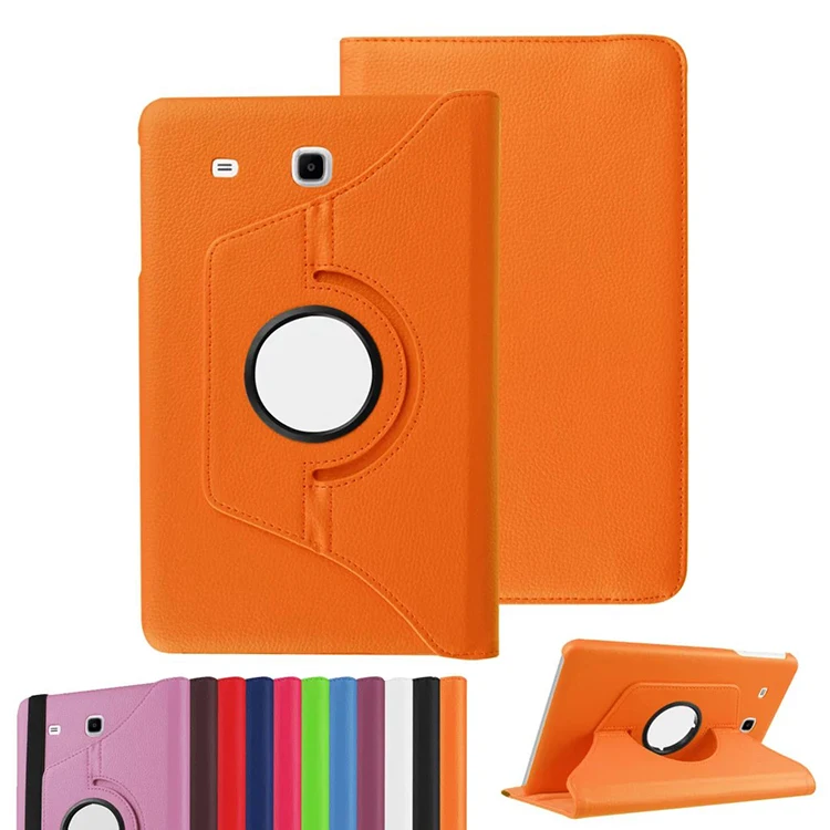 Вращающийся на 360 градусов флип чехол для Samsung Tab A 7 0 T280N/T285 с подставкой кожаный +