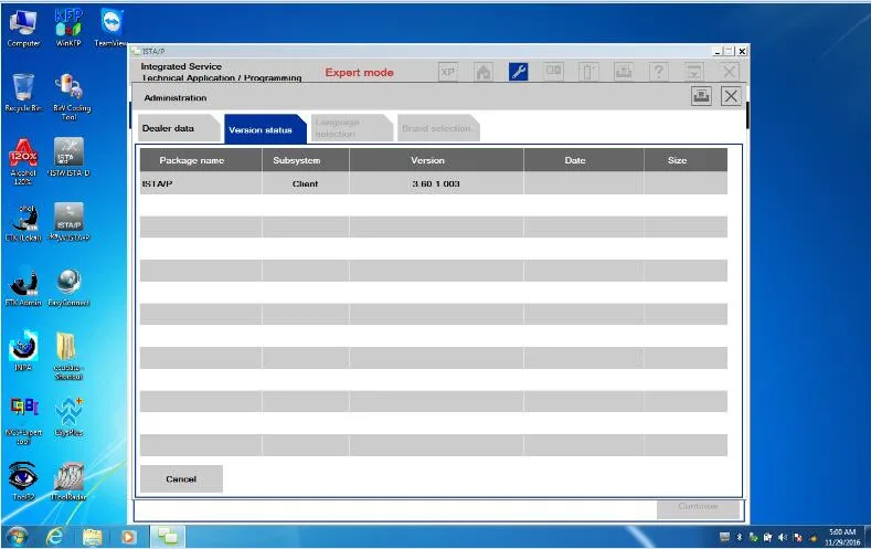 Дешевые 2021 03 Windows7 для BMW ICOM A2 b c ISTA D 4 26 a2 HDD с инженерами программирования в T410 i5