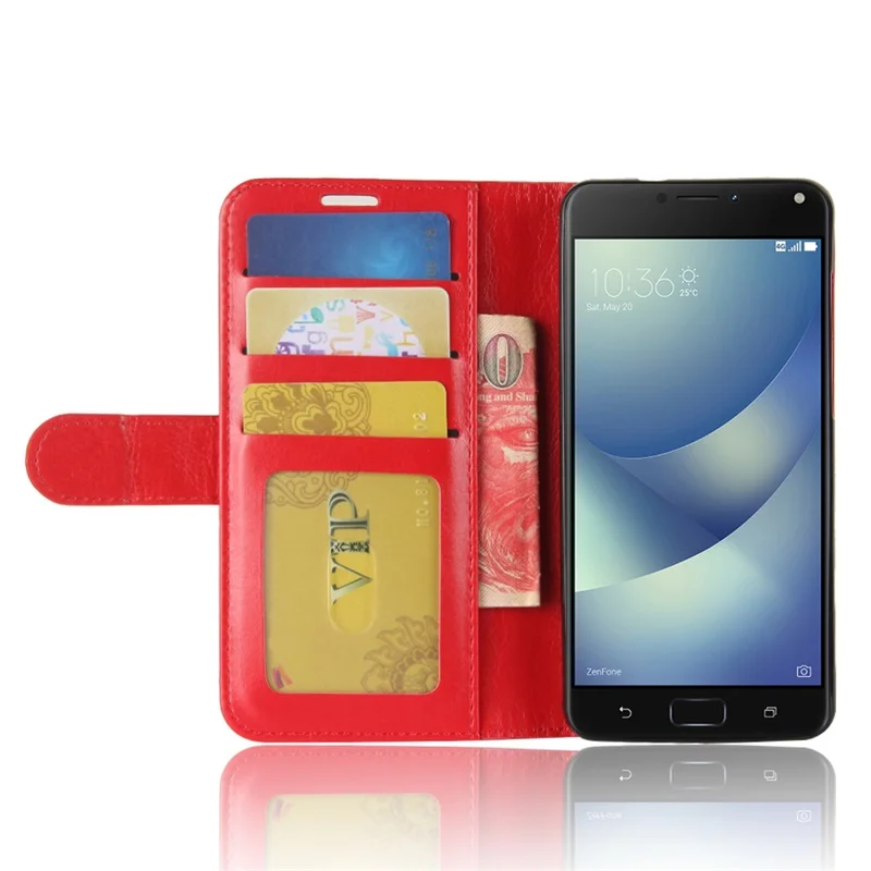 Чехол для ASUS Zenfone 4 Max ZC520KL 5 2-дюймовый флип-кошелек кожаный чехол телефона ASUS4 X00HD