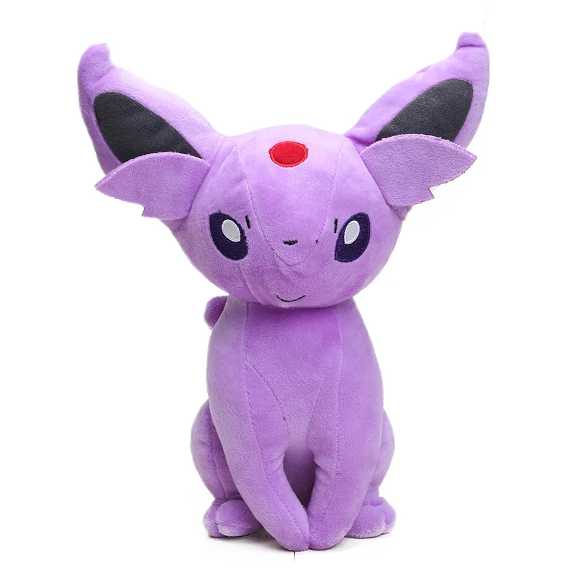 30 см Eevee Jolteon Umbreon flarion Espeon Vaporeon мягкие чучело куклы карманные Плюшевые игрушки Digimon World Plushie игрушки - Цвет: 4