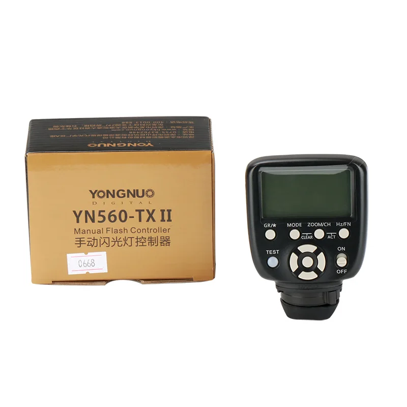 Беспроводная ЖК вспышка YONGNUO YN 560 III с экраном + контроллер для YN560 цифровых