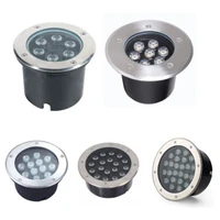 best quality recessed light ip65 waterproof round 3w 6w 9w 12w 15w 24w 36w led underground light ac110v 240v outdoor led buried