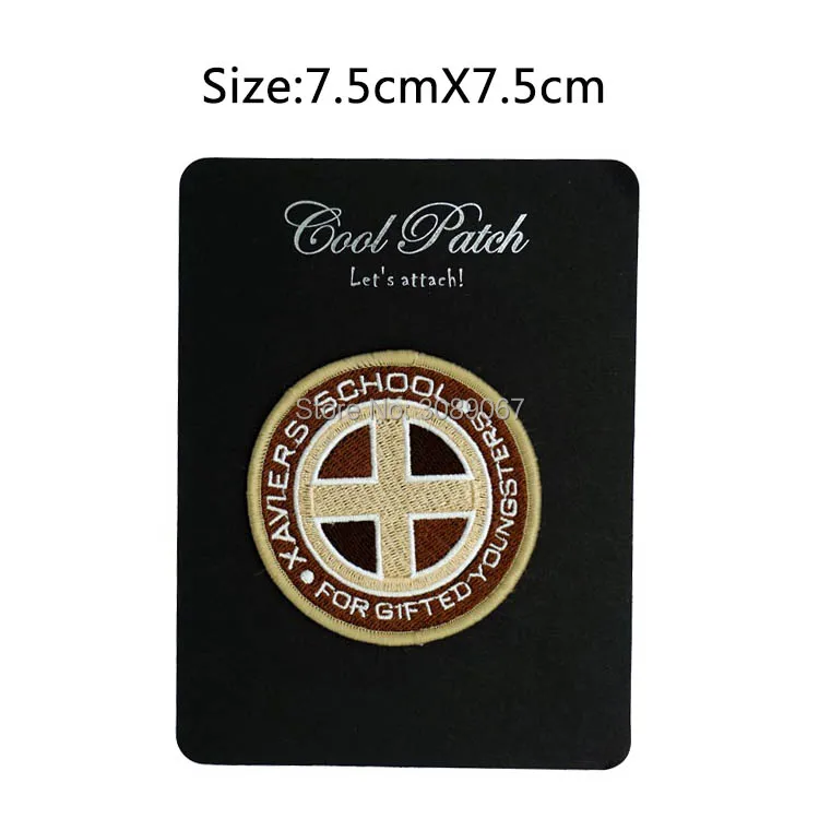 3 &quotXMEN X-MEN в XAVIERS школьная пустынный камуфляж патч-ТВ фильм серии Форма Аппликация