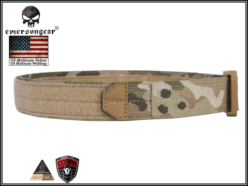 Emerson Тактический 1 5 дюймов пояс стрелка военные страйкбол ремень Multicam EM9301|emersongear