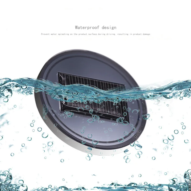 Universal Car Anti Slip Mat Waterproof Solar LED Cup Bottle Drinks Holder Pad Coaster USB Charger Mats F-Best | Автомобили и