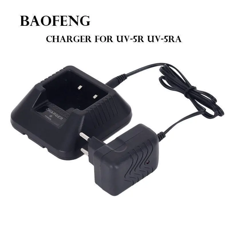 2 шт. оригинальное зарядное устройство BAOFENG для портативного радио UV-5R UV-5RA Plus UV-5RE