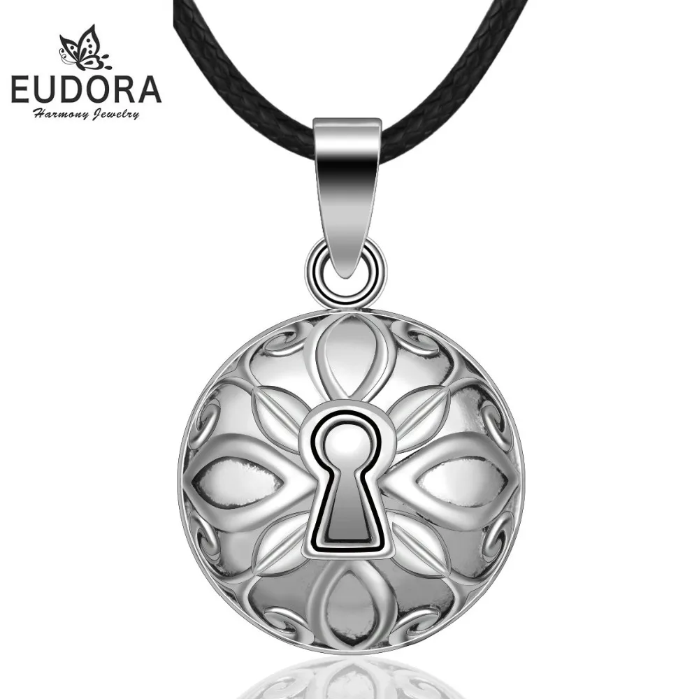 Ожерелье EUDORA с шариком Гармония 21 мм Музыкальный шар со звуком Для мексиканского