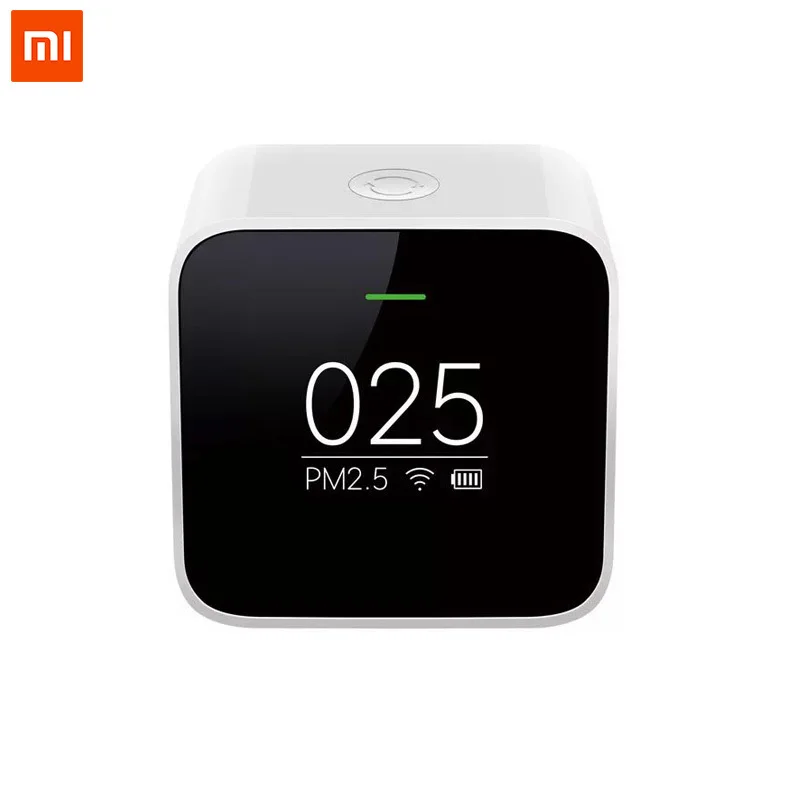 Оригинальный Xiaomi Smart качества воздуха PM2.5 монитор детектор OLED Дисплей точной