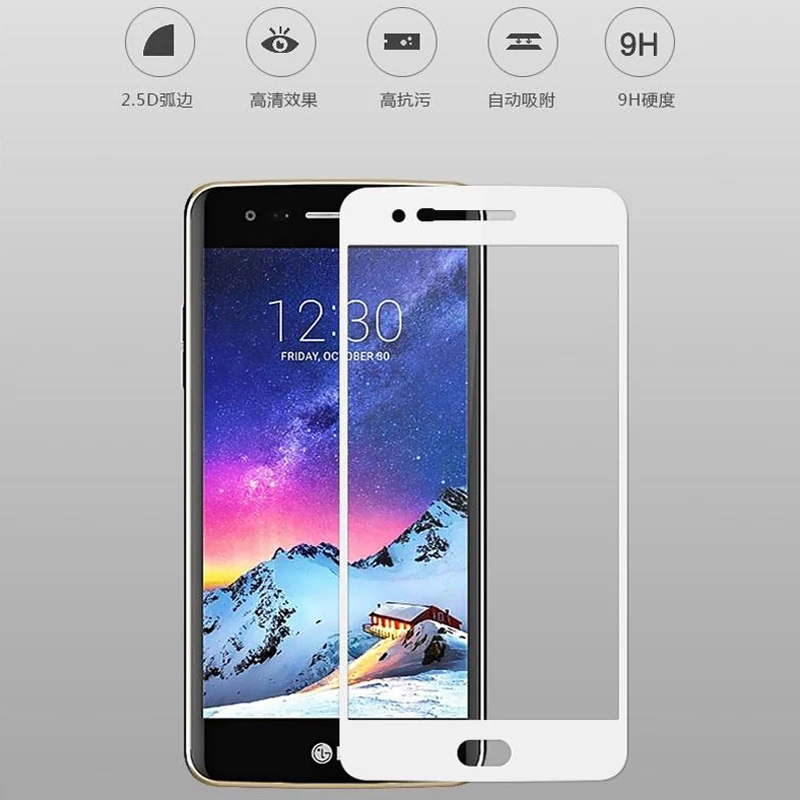 5 3 дюйма Премиум полное покрытие закаленное стекло для LG K10 2017 X400 M250N Защита экрана