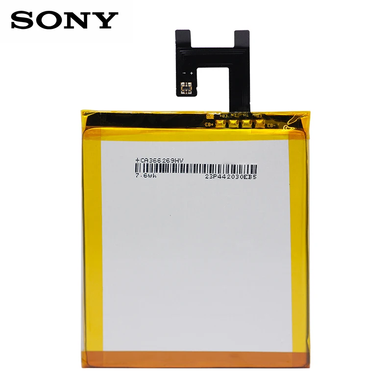 Оригинальный аккумулятор для телефона Sony LIS1502ERPC Xperia Z L36h L36i c6602 SO 02E C6603 S39H 2330mAh