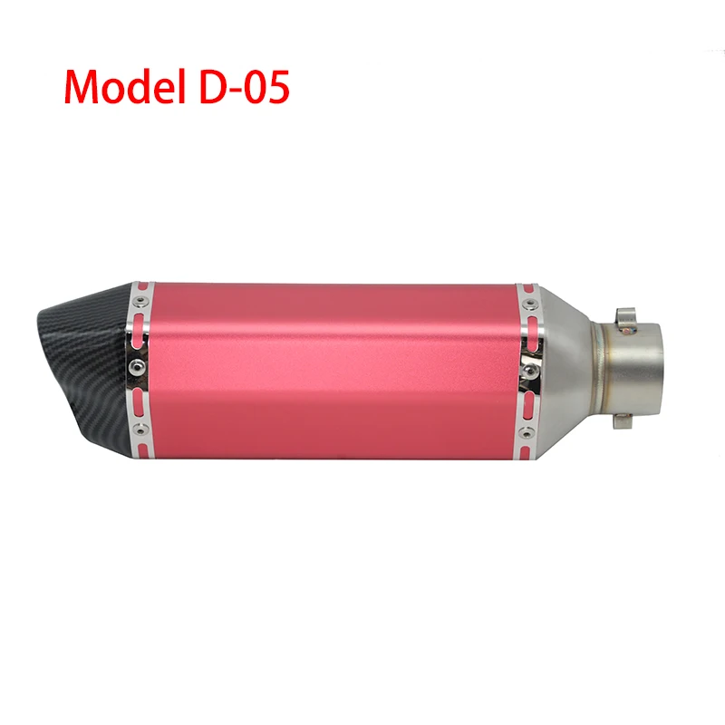 model D-05 Scl moto s-51 мм moto rcycle akrapovic Yoshimura глушитель трубы с DB Killer Escape moto Pitbike Racing NMAX CB650F MT03 - Цвет: model D-05