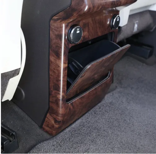 

Rose Wood Grain Rear Row Air Conditioning Vent Outlet Cover Trim For Land Rover Discovery 5 HSE 2017-2018 Car Accessories 2pcs