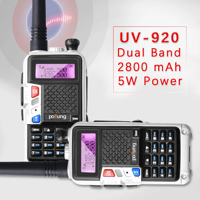 BAOFENG UV 920 обновленной версии 5R UHF + VHF двухполосный радио двухдиапазонный иди и