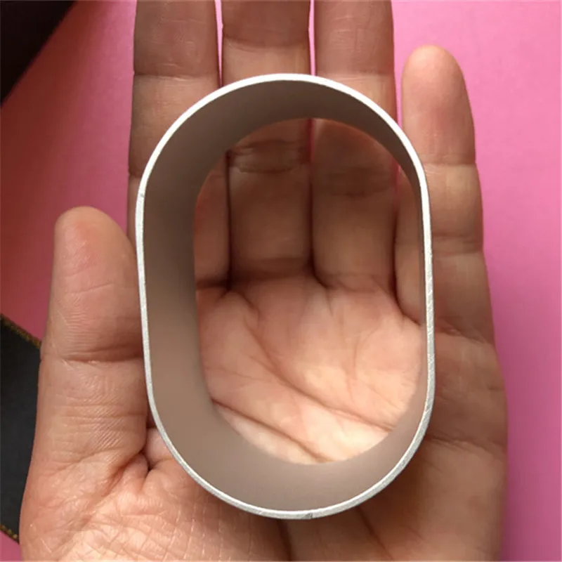 3D Овальные простые формы печенья для торта кухонные украшения 1 шт. алюминиевый