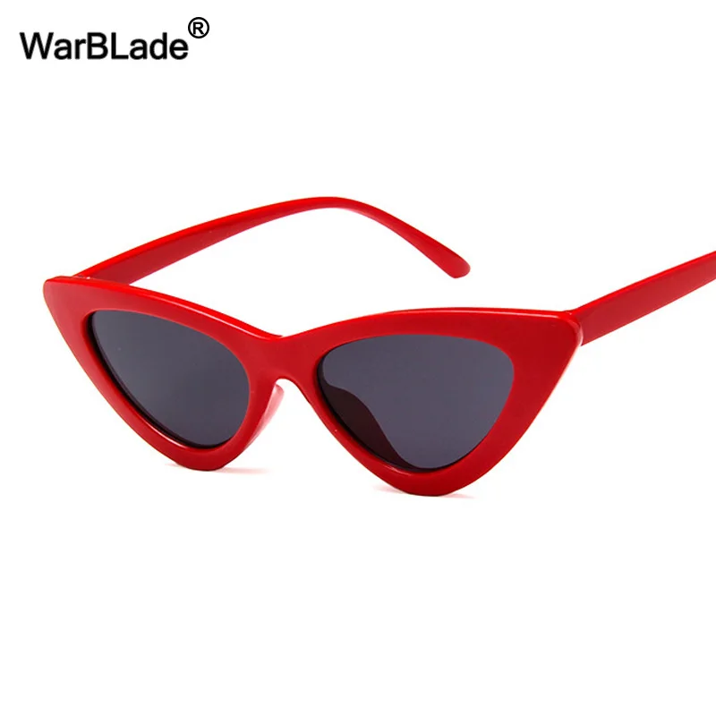 

WarBLade Vintage Women Cat eye Sunglasses Cute Sexy Ladies Eyewear Brand Designer Retro Female UV400 Sun glasses Oculos de sol