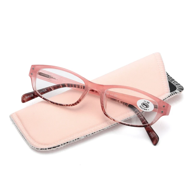 Модные женские ультралегкие очки для чтения с бриллиантами высокого качества #