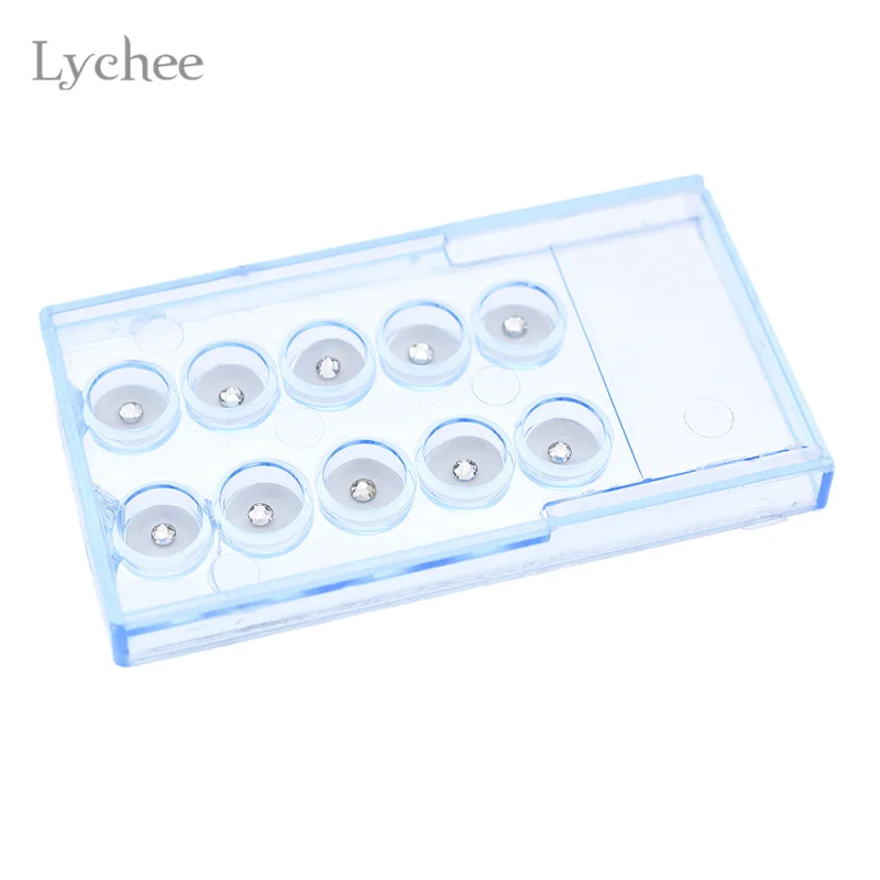 Lychee 10pcs/box Gothic Punk Temporary Tooth Crystals Teeth Rhinestones Jewelry Fancy Girl's | Украшения и аксессуары