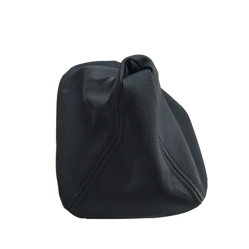 Рычаг переключения передач автомобиля ручной рычаг черные кожаные ботинки для BMW