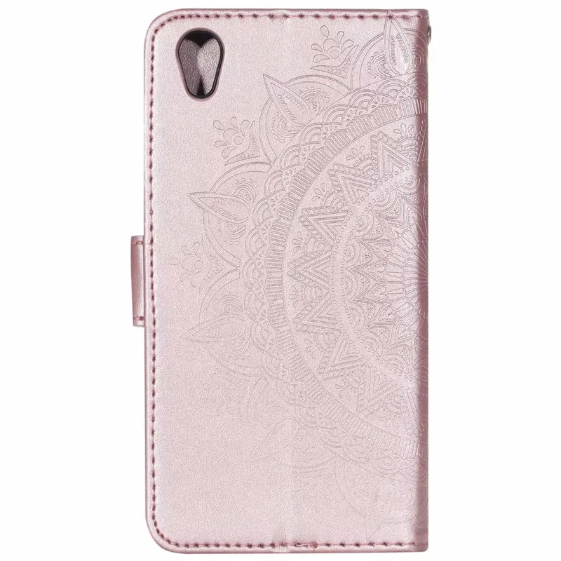 Wekays чехол для Sony L1 Новый Тотем Цветок Кожаный Coque Xperia G3311 G3312 Обложка чехлы E6 L