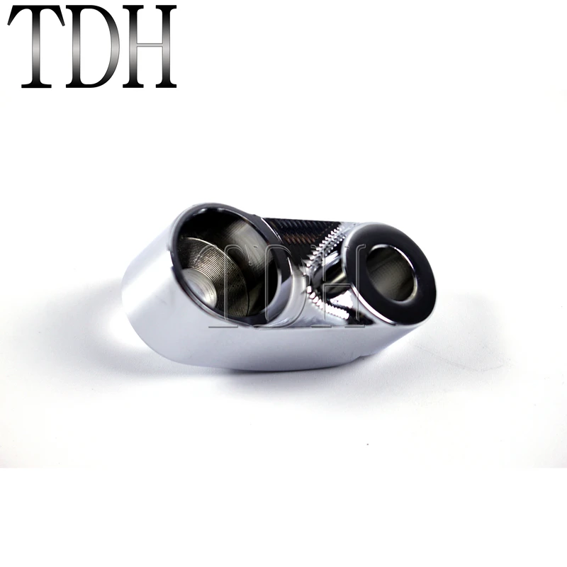 Мотоцикл хромированный передний сигнал поворота Перемещение 39-49 мм комплект для