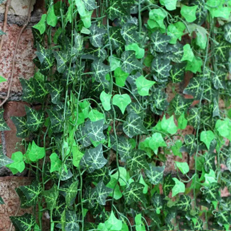 Популярный Домашний декор зеленый растение Плющ лист искусственный цветок