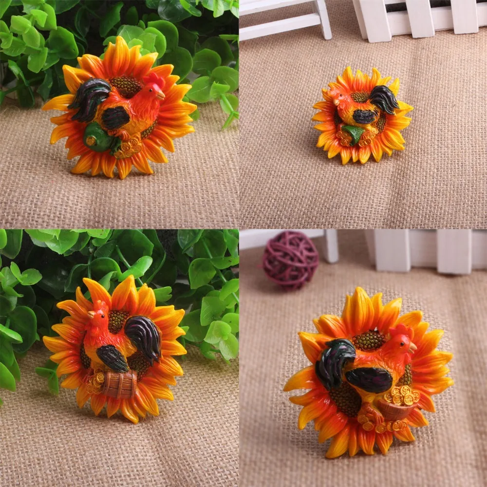 Магнит для холодильника 3d счастливый зодиако член Подсолнух подарок животное