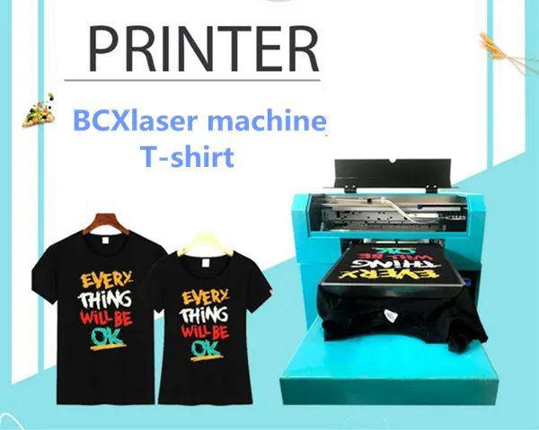 Automatic Color Small Digital Direct-injection T-shirt Printer With Good Price