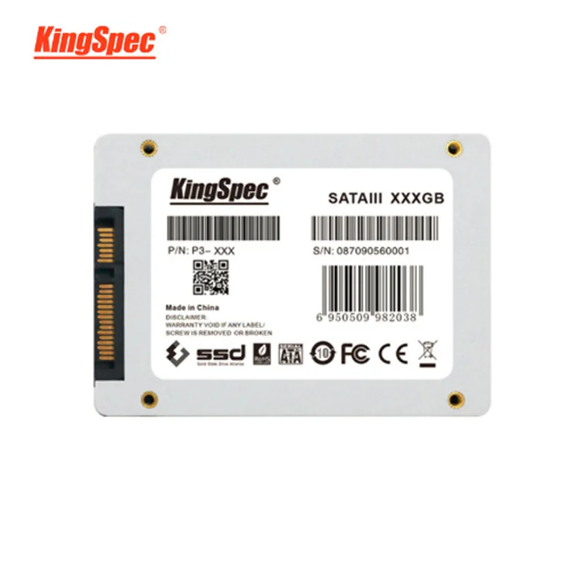 KingSpec SSD жесткий диск 120 ГБ 128 240 256 500 Гб 512 внутренний SATA 3 2 5 HD HDD | Компьютеры и офис