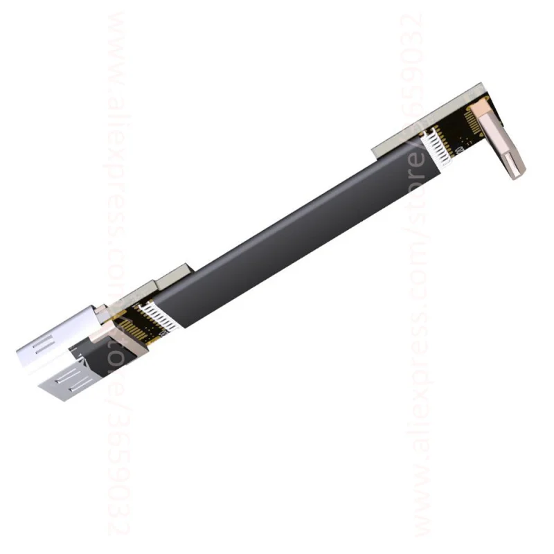 4K x 2K @ 60 Гц 2 0 в до 90 углов Mini HDMI штекер гнездо удлинитель кабеля 3D 20Pin полный разъем