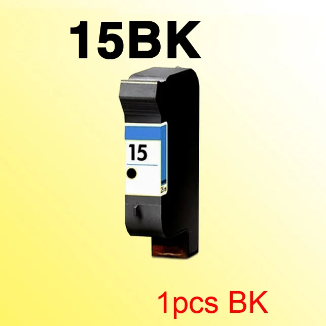 1 черный картридж для принтера совместимый с hp15 DESKJET 810C/812C/825C/825CVR/840C | Компьютеры и