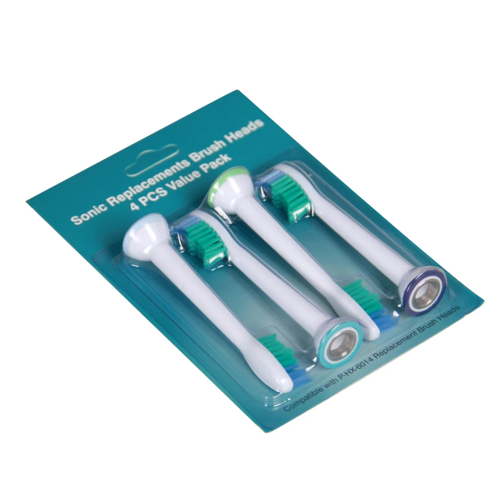 NewView Replacement Electric Toothbrush Heads For Philips Sonicare Tooth Brush 4pcs Hygiene Care Clean P-HX-6014 | Бытовая техника