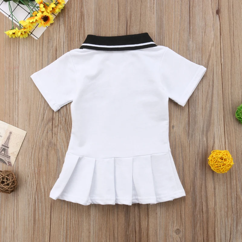 Детское платье Pudcoco для маленьких девочек вечернее короткое летний наряд малышей