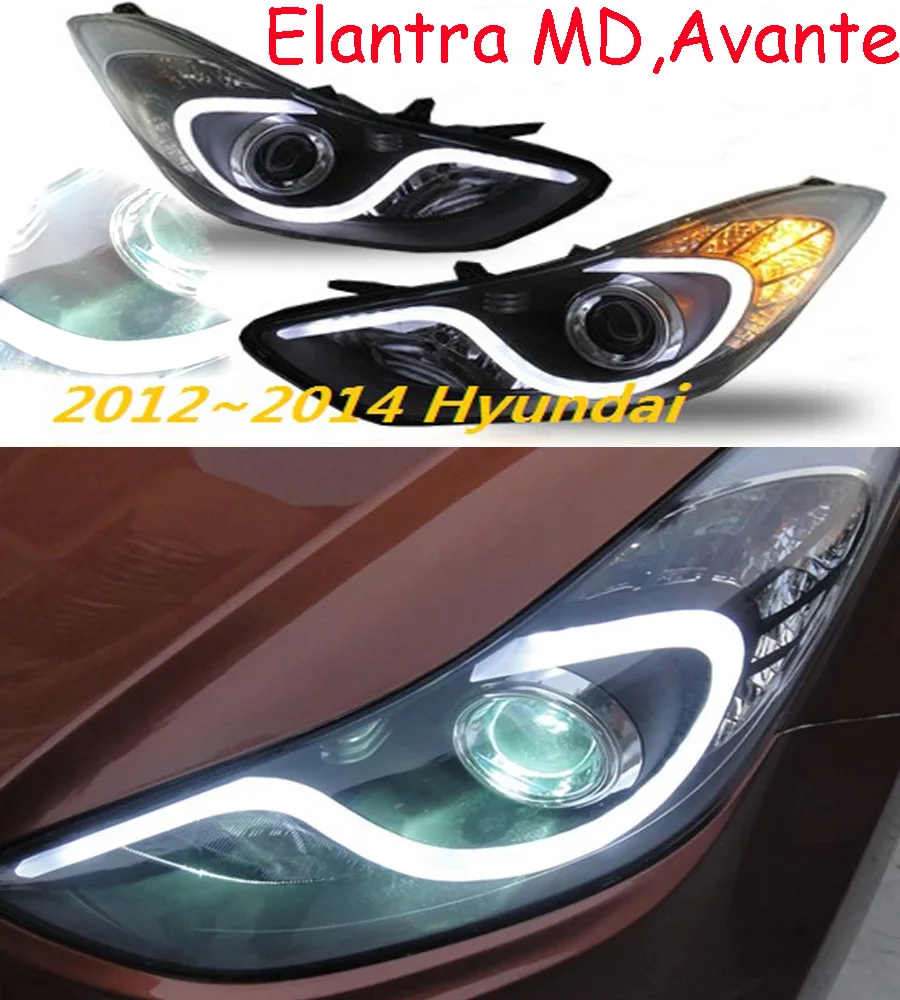 HID 2012 ~ 2015 автомобильный Стайлинг фары для HUNDAI Elantra Solaris accent Genesis i10 i20 santa fe lantraElantra
