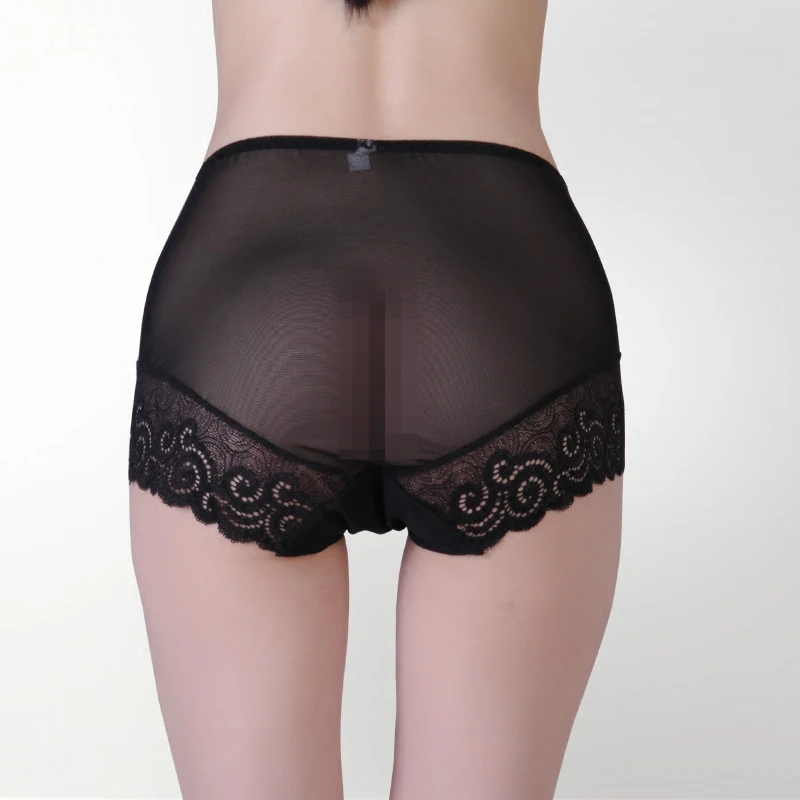 Женские нейлоновые трусики с поясом бесшовные кружевные брифы | Женская одежда