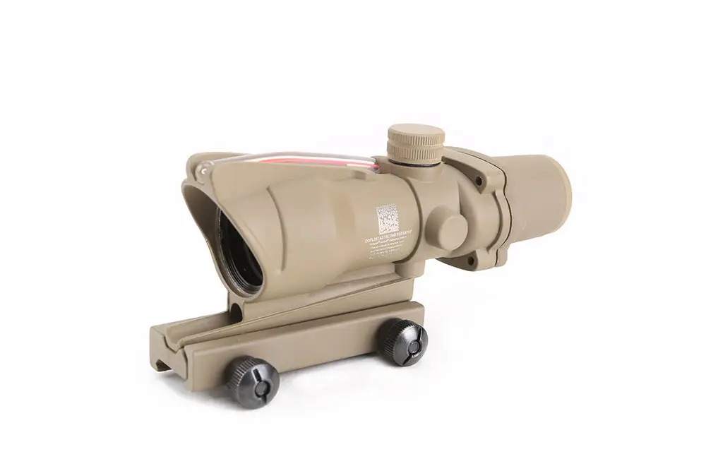 Охотничий прицел Magorui ACOG 4x32 с красной точкой оптика подсветкой | Спорт и